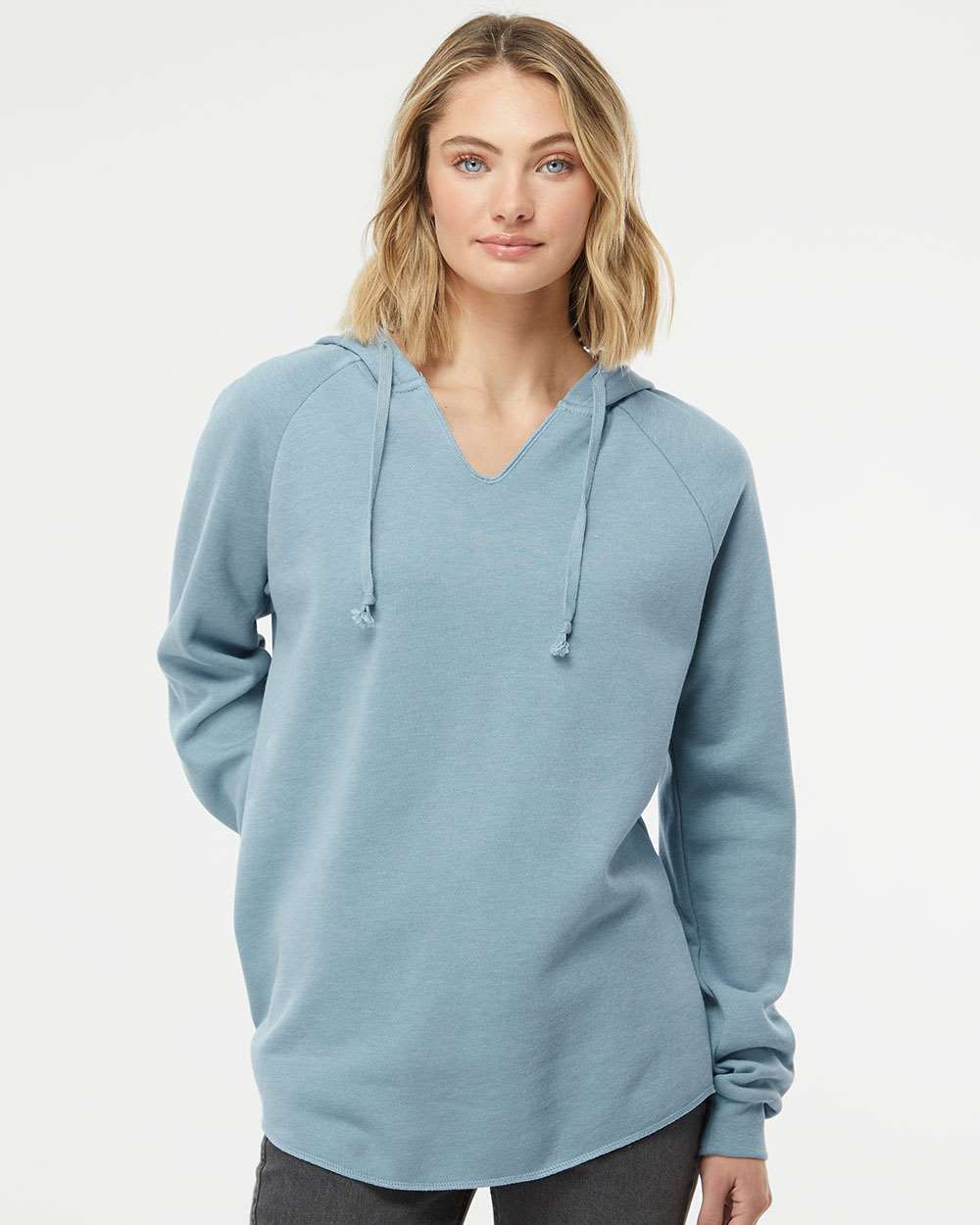 Independent Trading Co.-PRM2500-Women’s Lightweight California Wave Wash Hooded Sweatshirt - Image 41