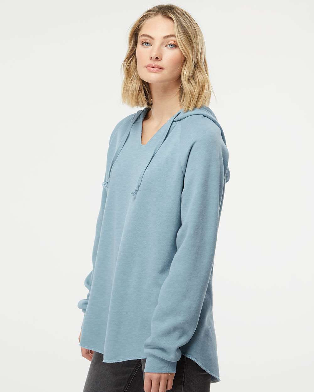 Independent Trading Co.-PRM2500-Women’s Lightweight California Wave Wash Hooded Sweatshirt - Image 42