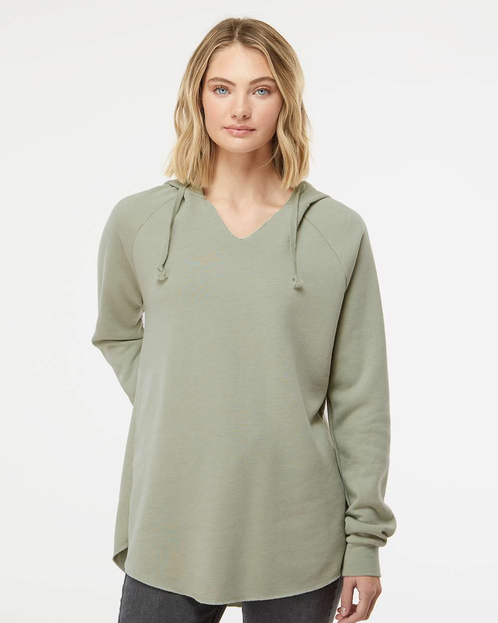 Independent Trading Co.-PRM2500-Women’s Lightweight California Wave Wash Hooded Sweatshirt - Image 47