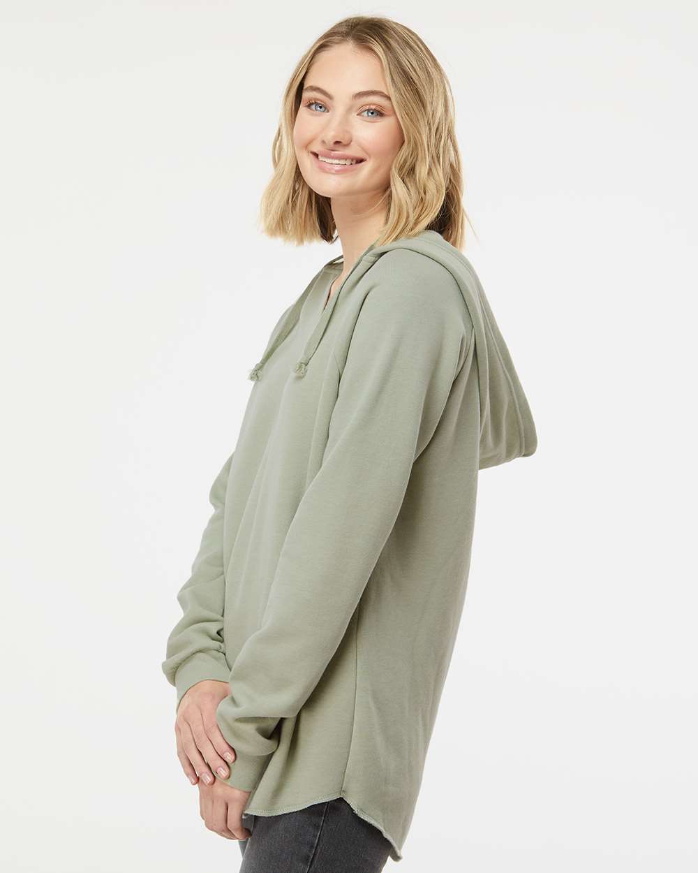 Independent Trading Co.-PRM2500-Women’s Lightweight California Wave Wash Hooded Sweatshirt - Image 48