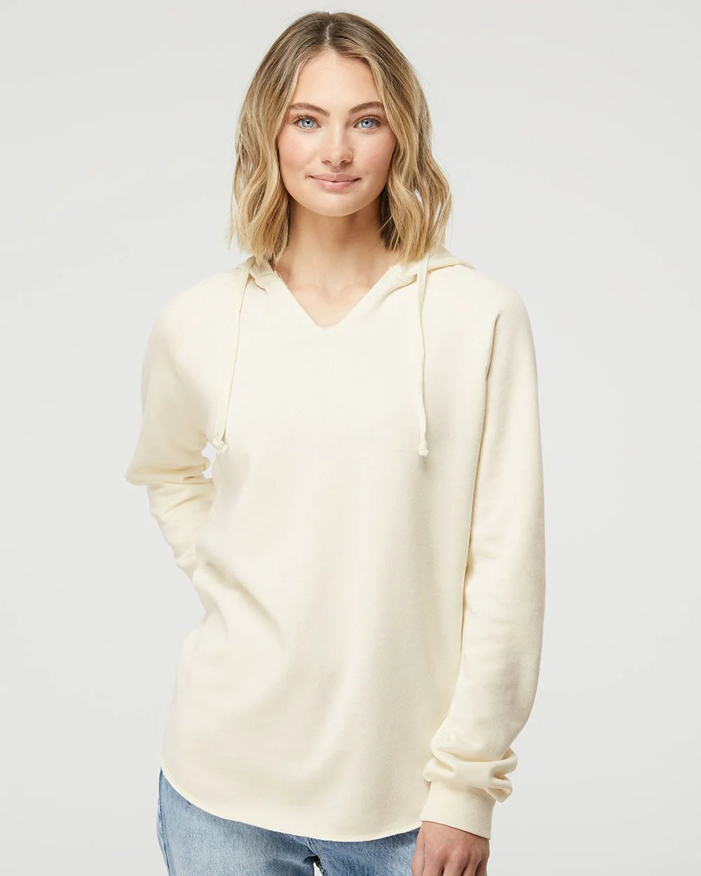 Independent Trading Co.-PRM2500-Women’s Lightweight California Wave Wash Hooded Sweatshirt - Image 7