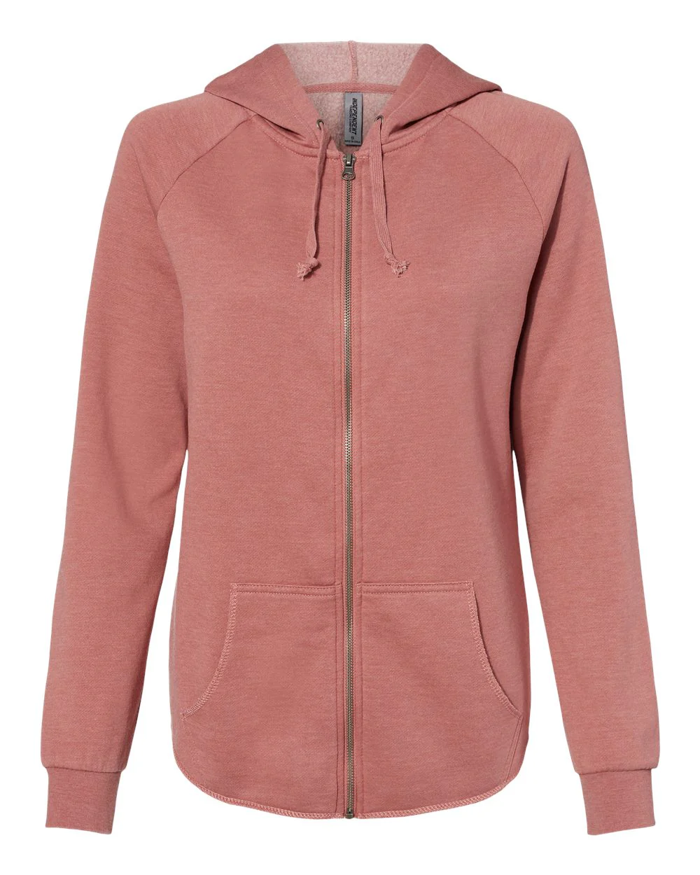 Independent Trading Co.-PRM2500Z-Women's California Wave Wash Full-Zip Hooded Sweatshirt - Image 20