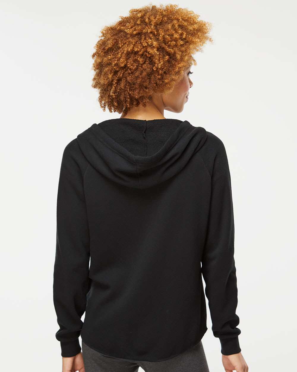 Independent Trading Co.-PRM2500Z-Women's California Wave Wash Full-Zip Hooded Sweatshirt - Image 6