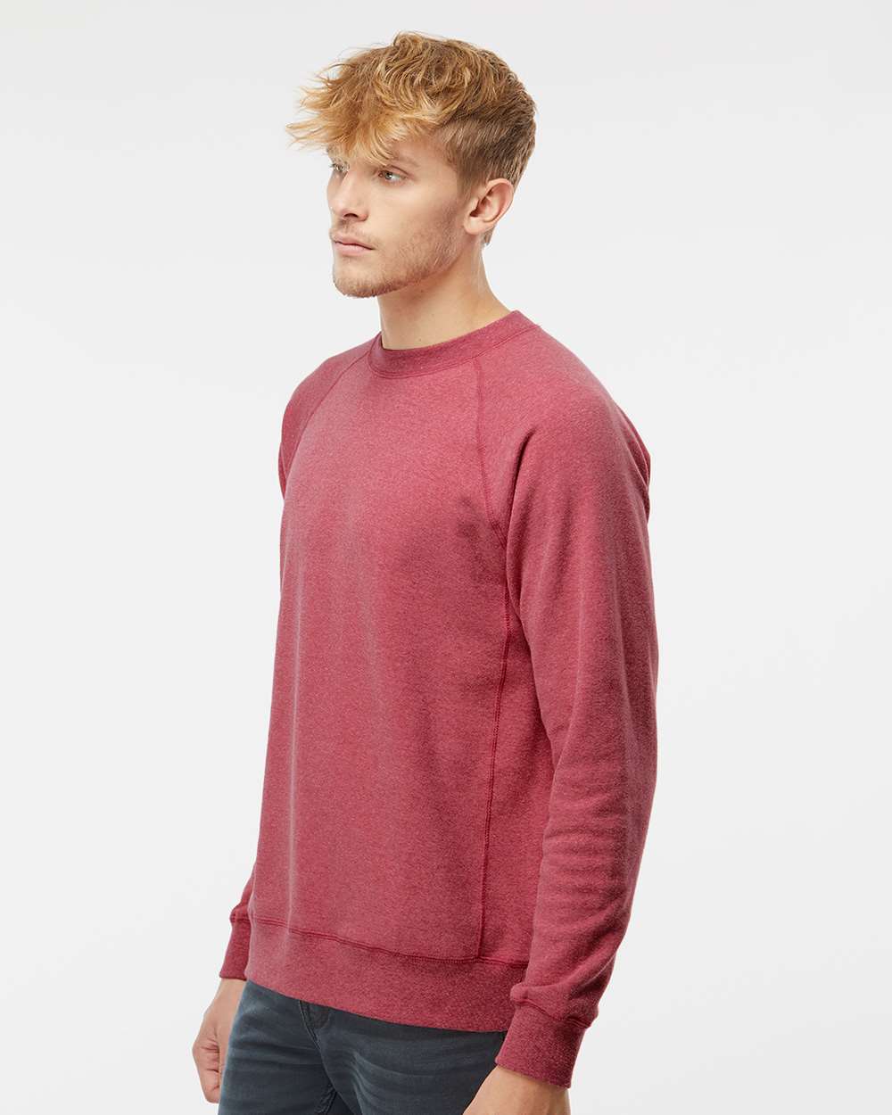 Independent Trading Co.-PRM30SBC-Special Blend Crewneck Raglan Sweatshirt - Image 24