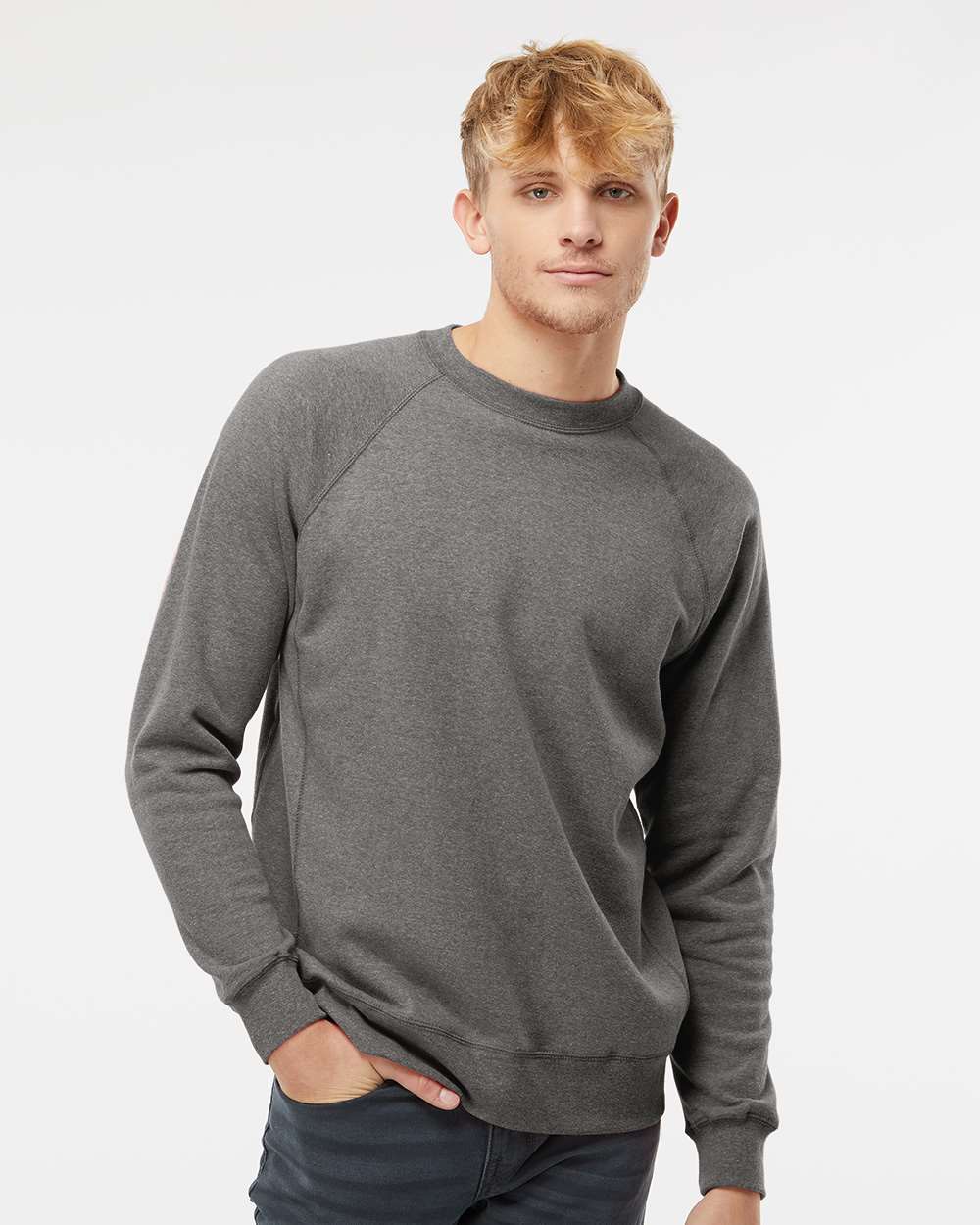 Independent Trading Co.-PRM30SBC-Special Blend Crewneck Raglan Sweatshirt - Image 35