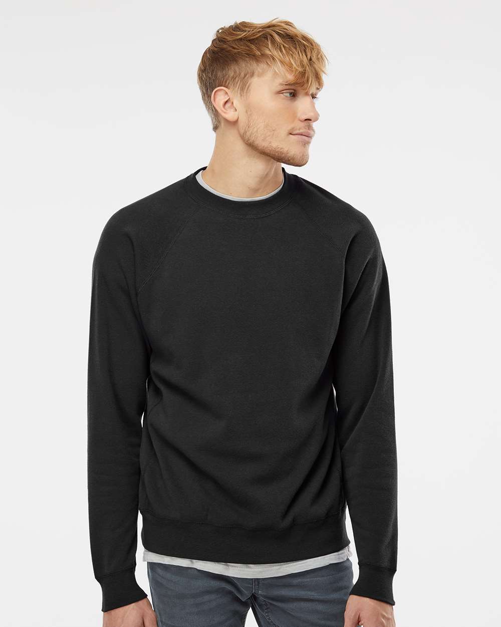 Independent Trading Co.-PRM30SBC-Special Blend Crewneck Raglan Sweatshirt - Image 4