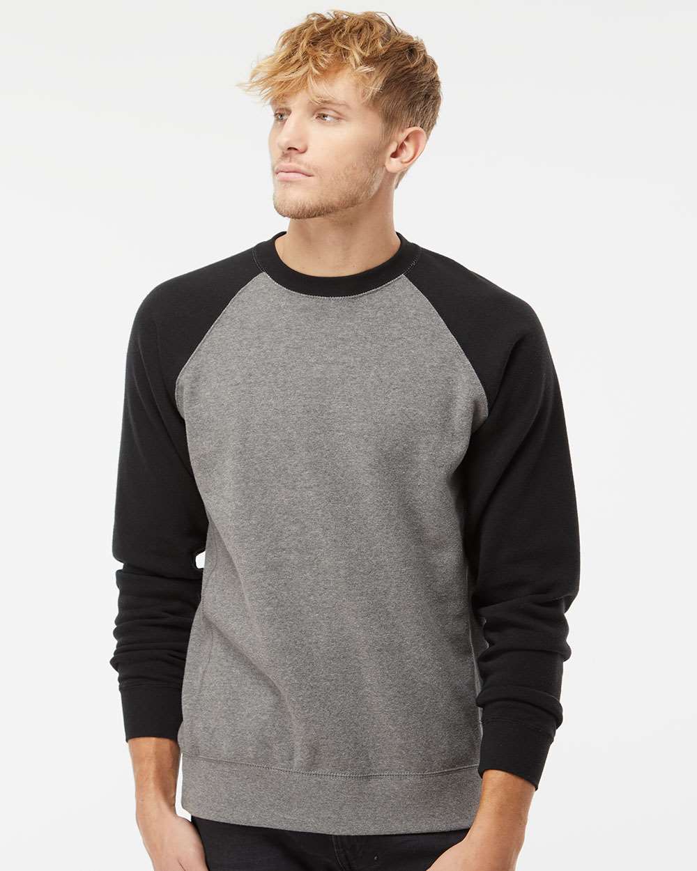 Independent Trading Co.-PRM30SBC-Special Blend Crewneck Raglan Sweatshirt - Image 41