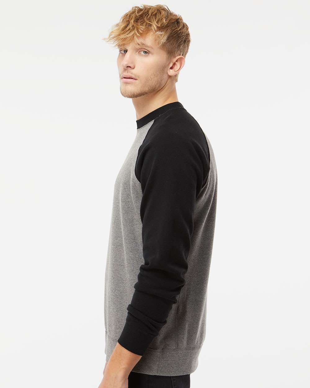 Independent Trading Co.-PRM30SBC-Special Blend Crewneck Raglan Sweatshirt - Image 42