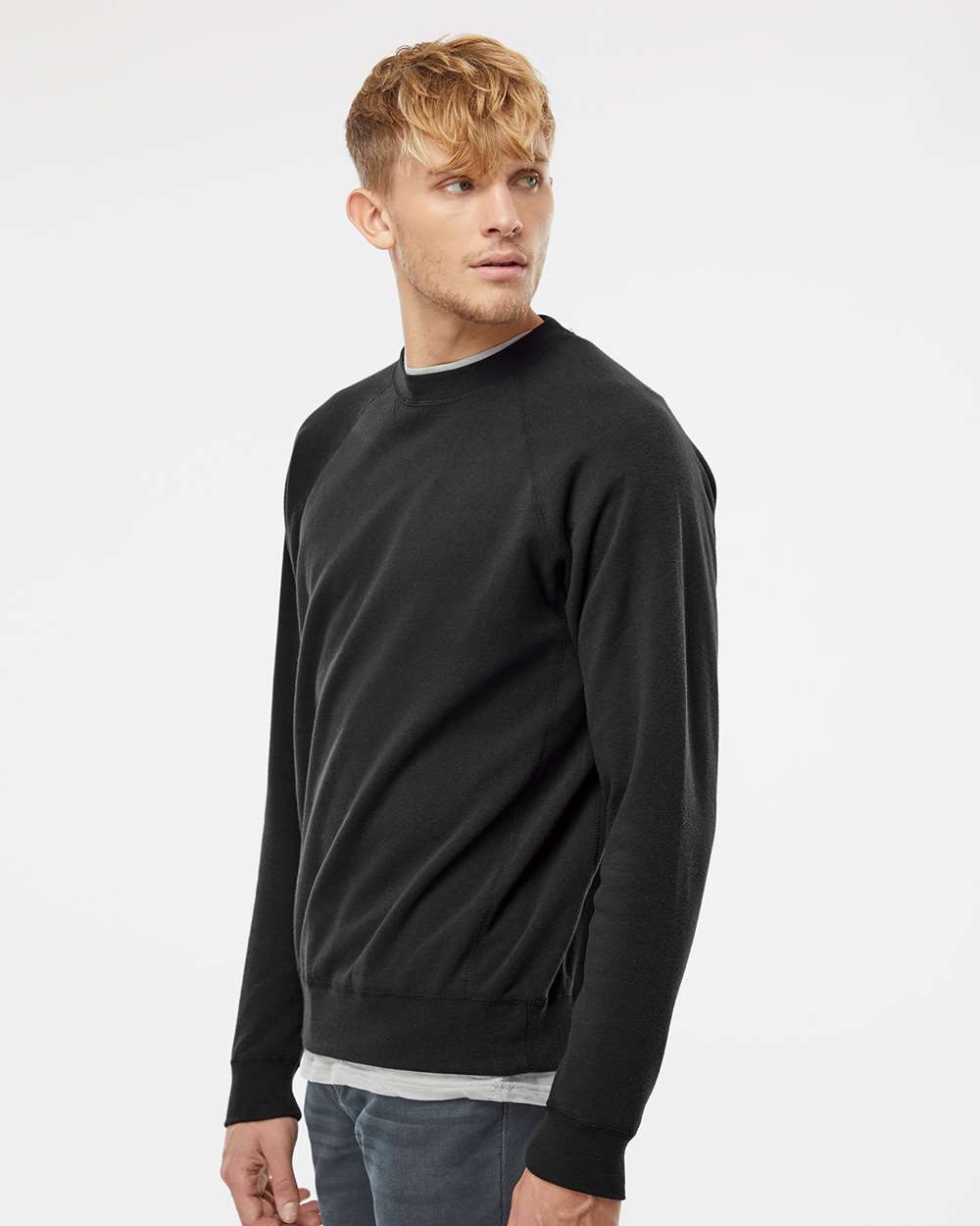 Independent Trading Co.-PRM30SBC-Special Blend Crewneck Raglan Sweatshirt - Image 5