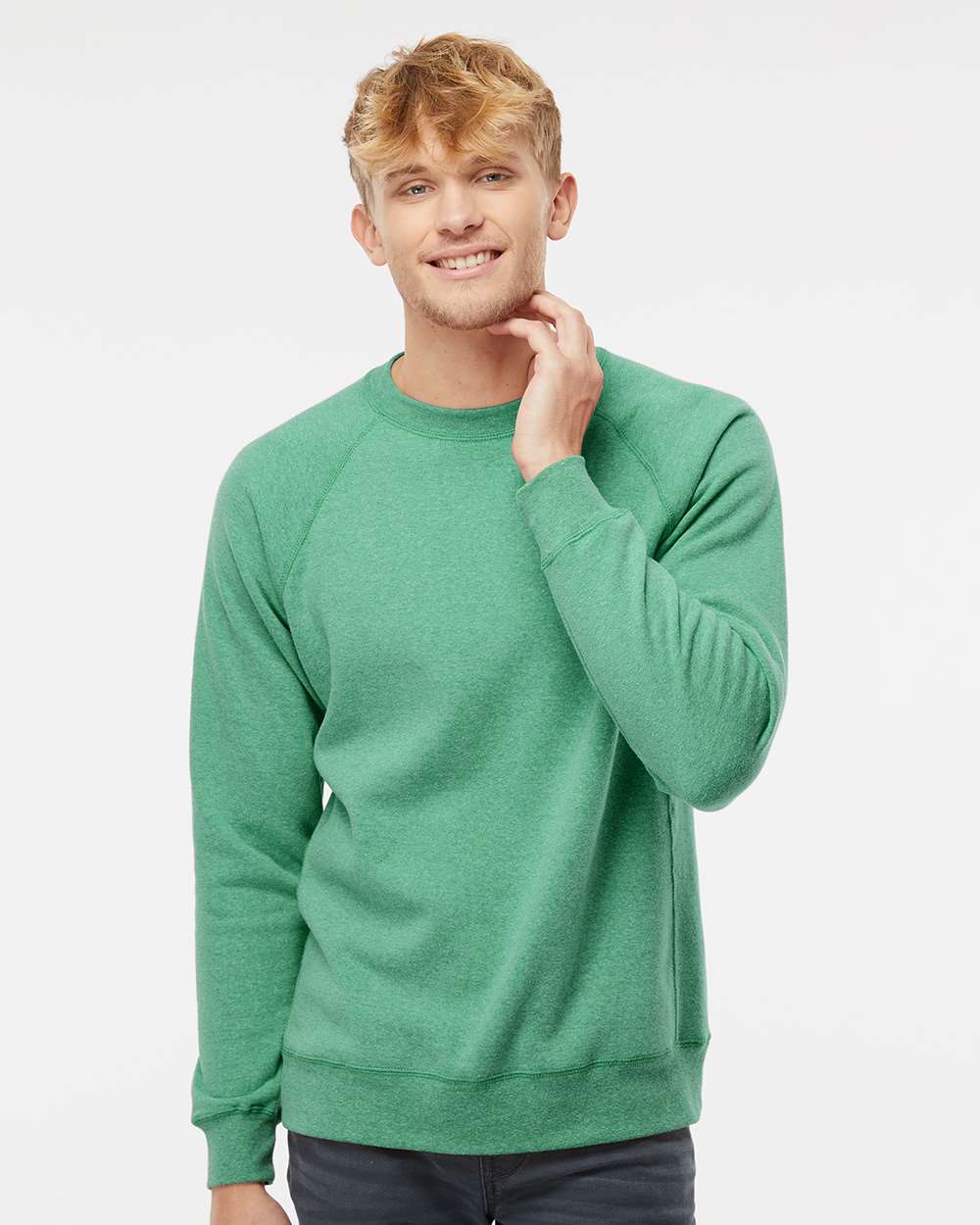 Independent Trading Co.-PRM30SBC-Special Blend Crewneck Raglan Sweatshirt - Image 59