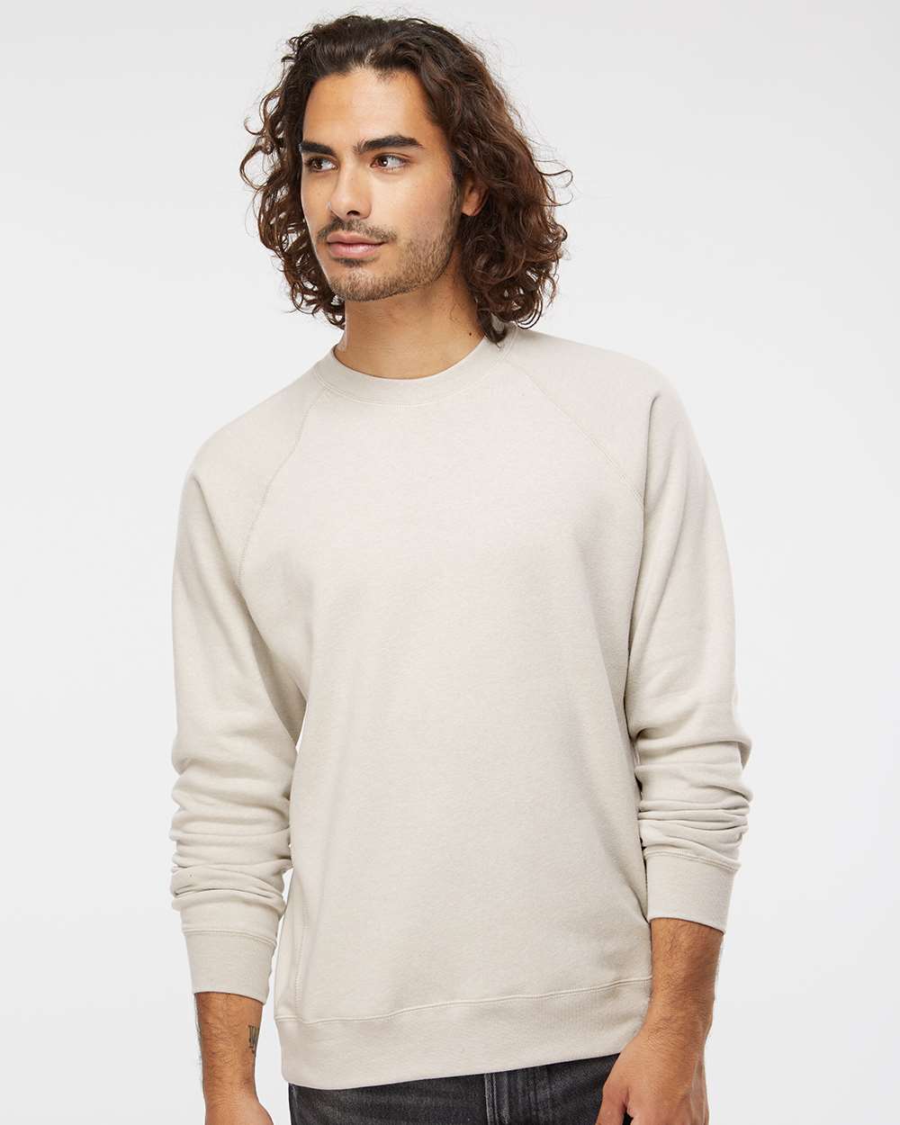 Independent Trading Co.-PRM30SBC-Special Blend Crewneck Raglan Sweatshirt - Image 65