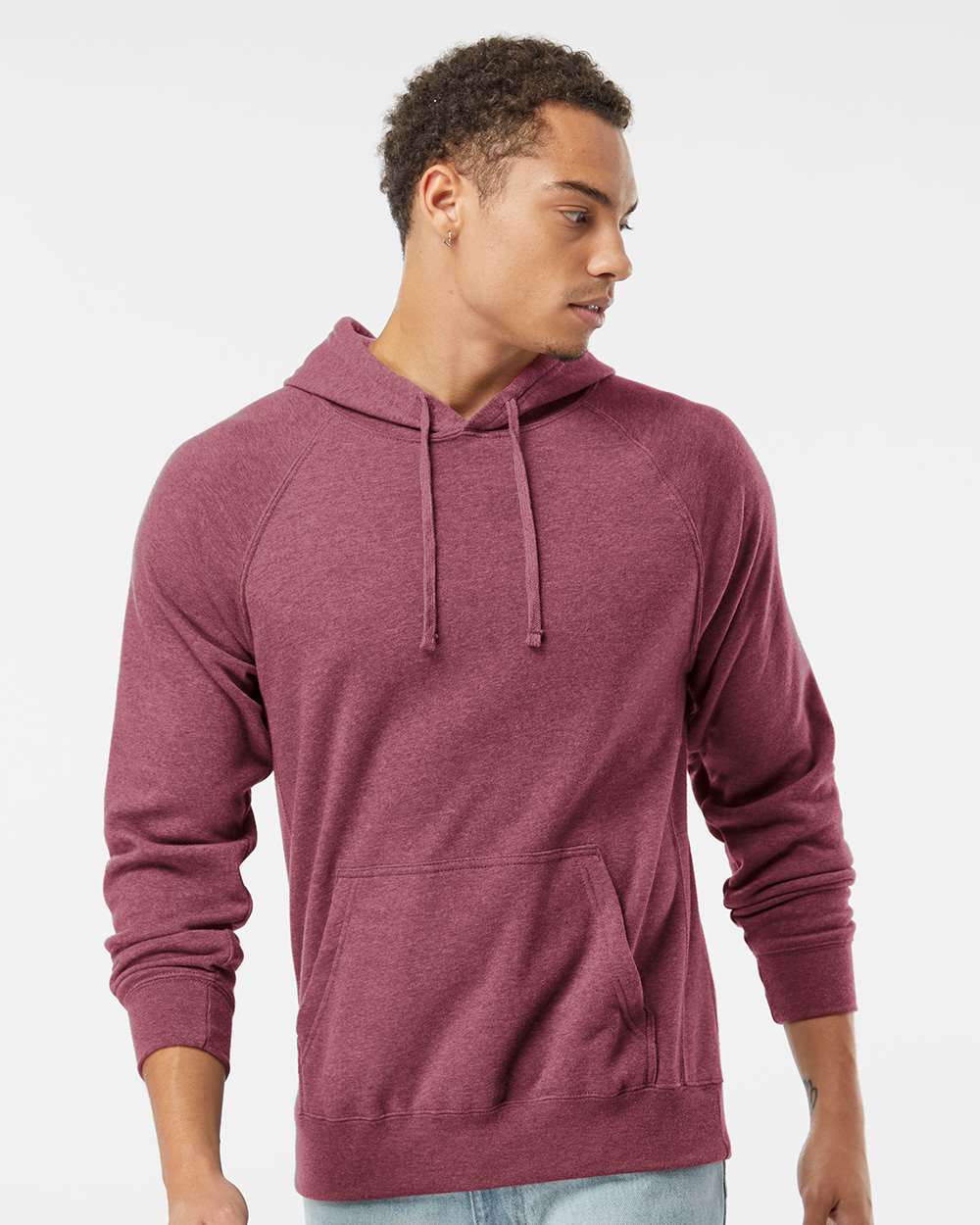 Independent Trading Co.-PRM33SBP-Special Blend Raglan Hooded Sweatshirt - Image 23