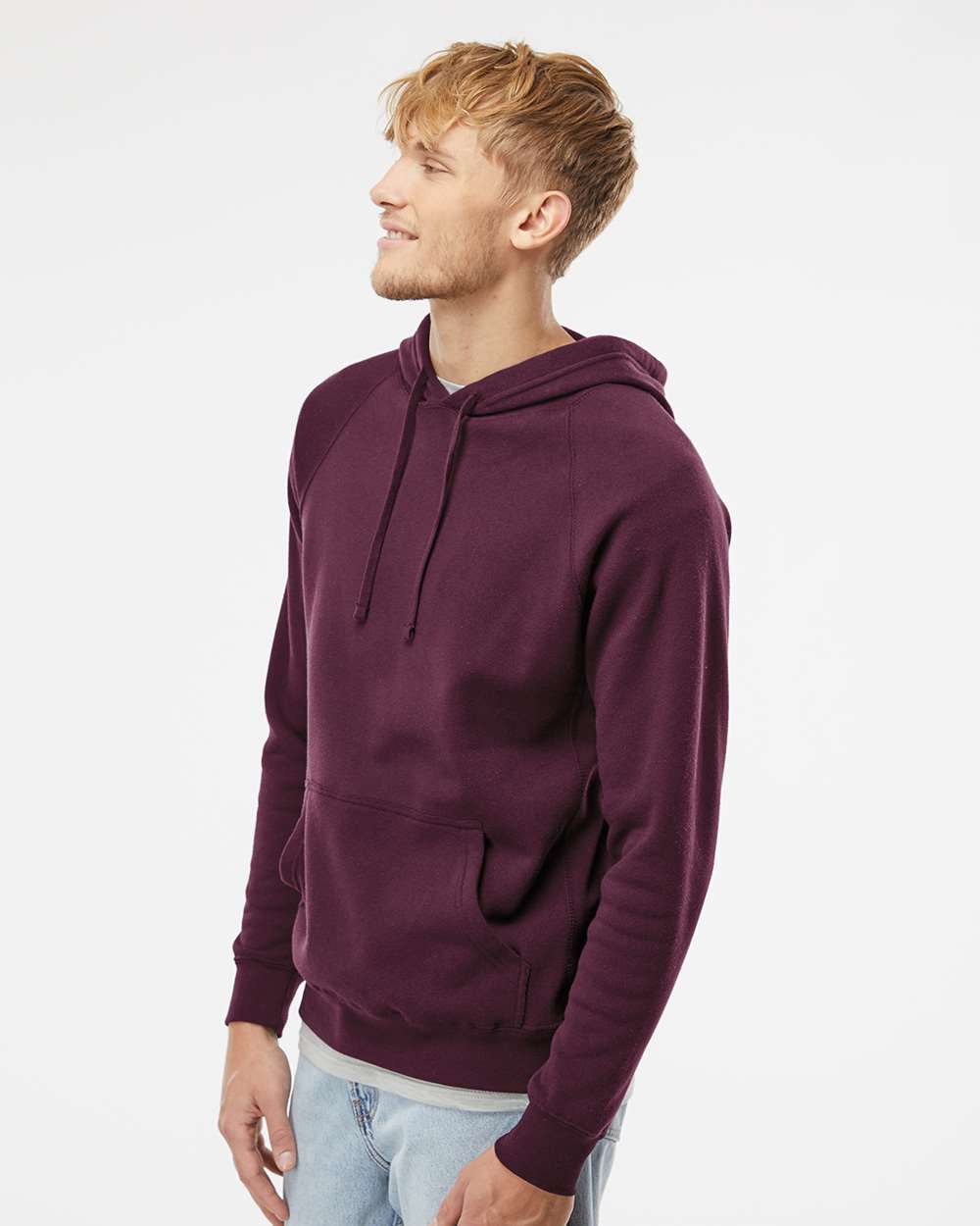 Independent Trading Co.-PRM33SBP-Special Blend Raglan Hooded Sweatshirt - Image 30