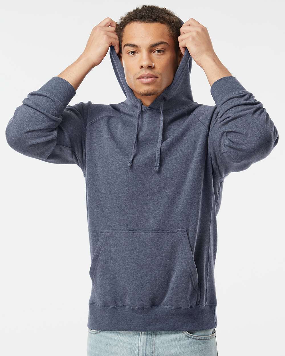 Independent Trading Co.-PRM33SBP-Special Blend Raglan Hooded Sweatshirt - Image 35