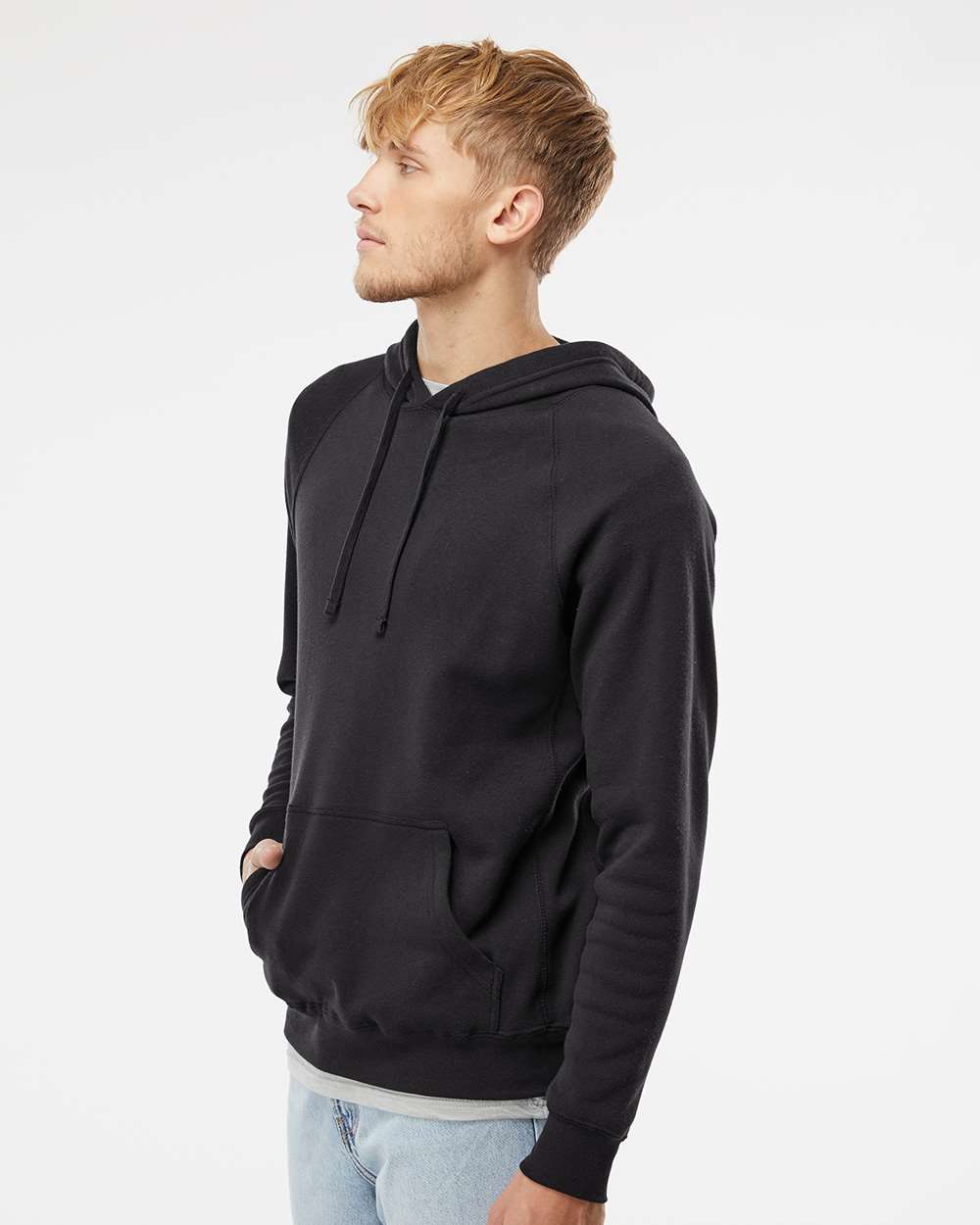 Independent Trading Co.-PRM33SBP-Special Blend Raglan Hooded Sweatshirt - Image 5