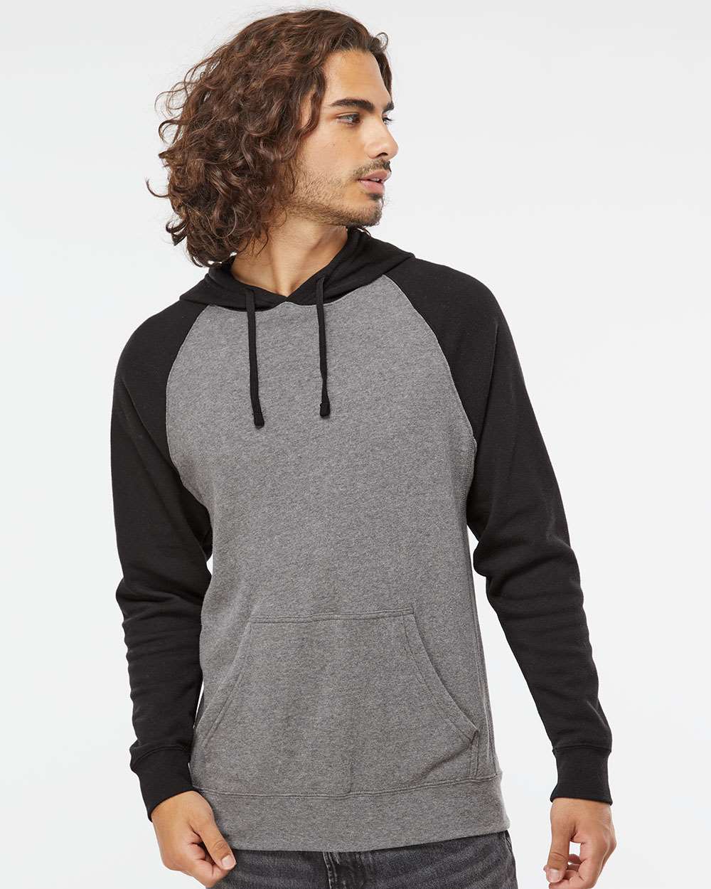 Independent Trading Co.-PRM33SBP-Special Blend Raglan Hooded Sweatshirt - Image 53