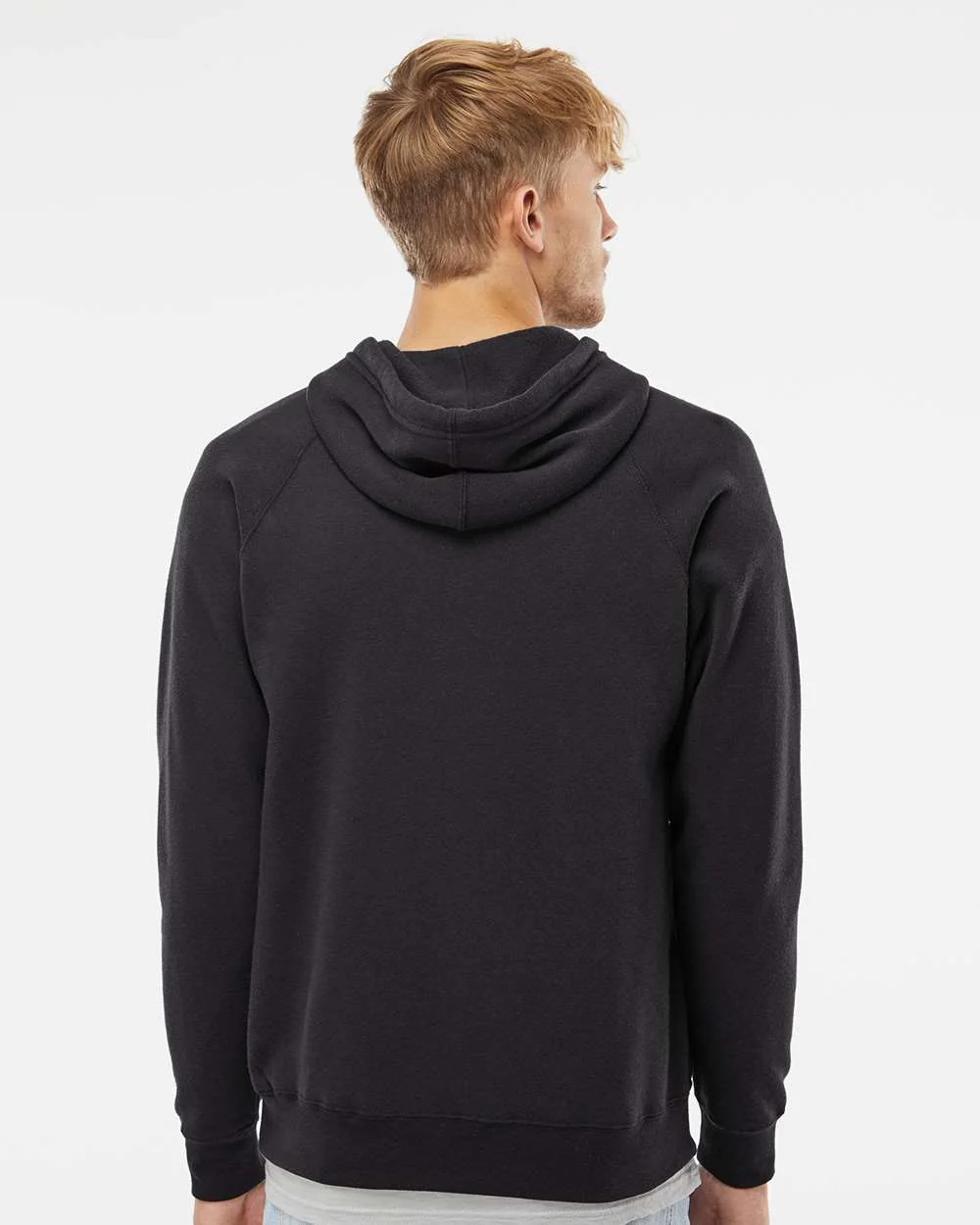 Independent Trading Co.-PRM33SBP-Special Blend Raglan Hooded Sweatshirt - Image 6