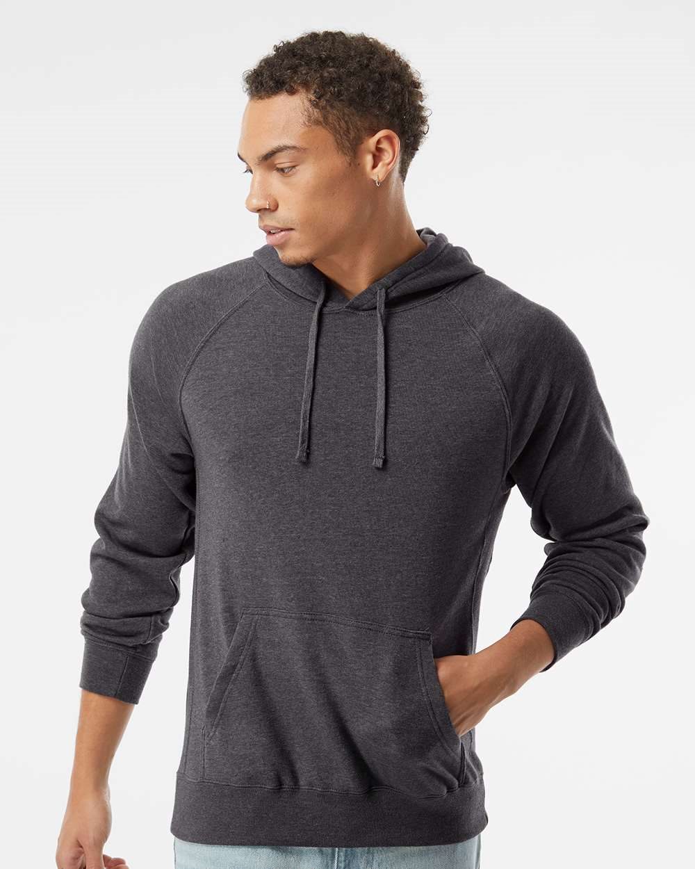 Independent Trading Co.-PRM33SBP-Special Blend Raglan Hooded Sweatshirt - Image 7