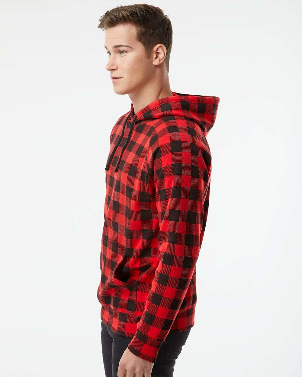 Independent Trading Co.-PRM33SBP-Special Blend Raglan Hooded Sweatshirt - Image 78