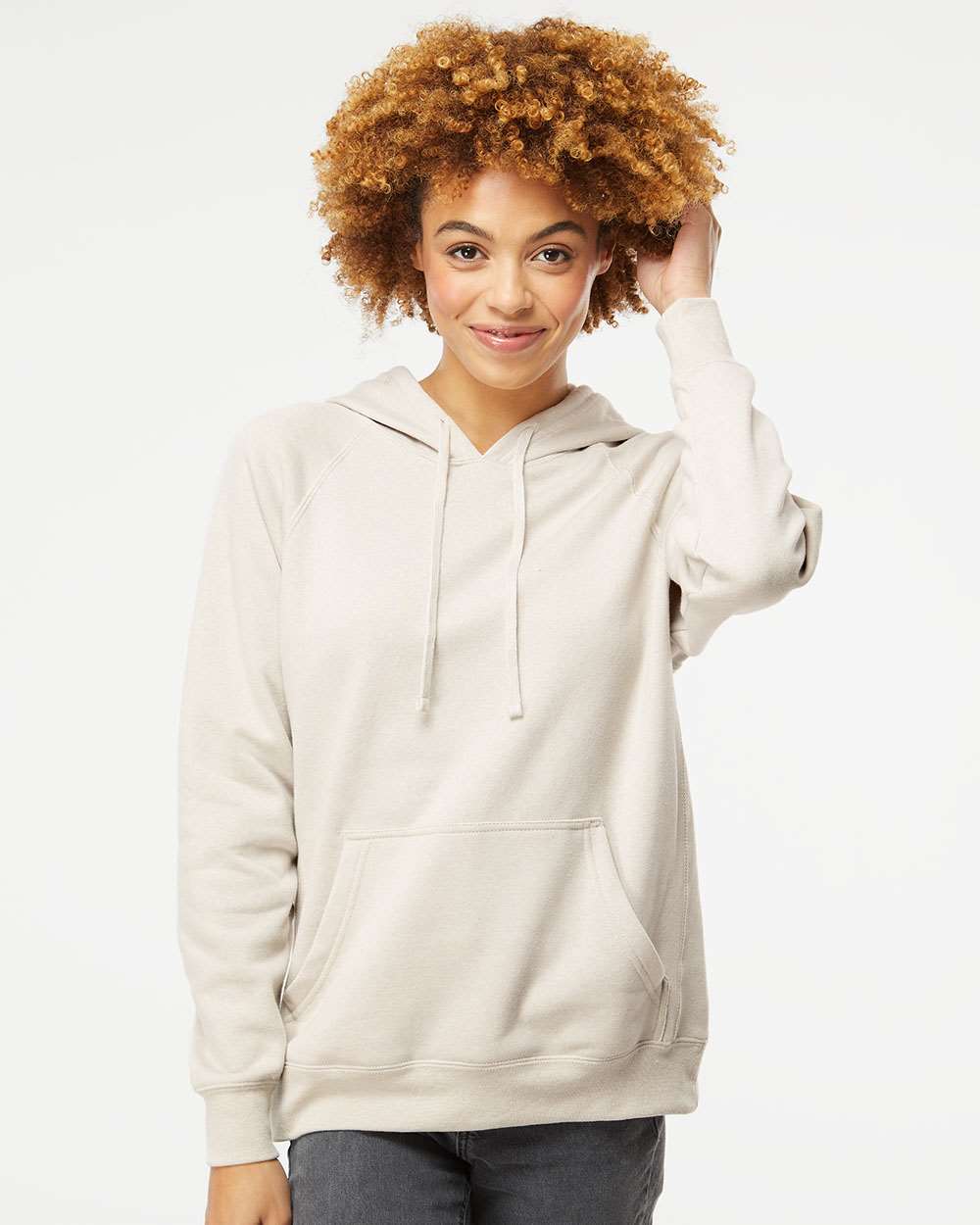 Independent Trading Co.-PRM33SBP-Special Blend Raglan Hooded Sweatshirt - Image 89