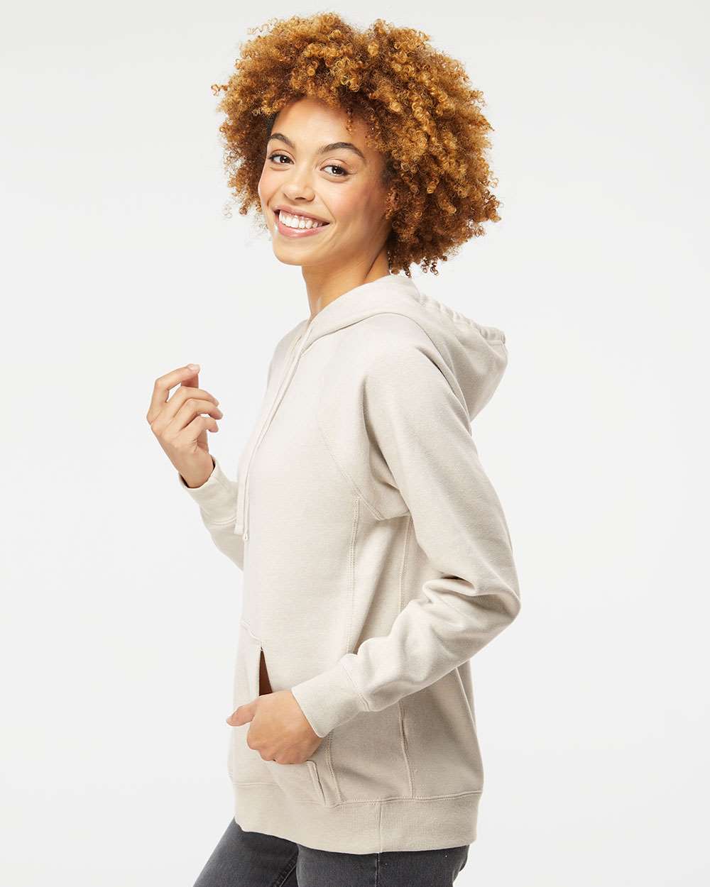 Independent Trading Co.-PRM33SBP-Special Blend Raglan Hooded Sweatshirt - Image 90