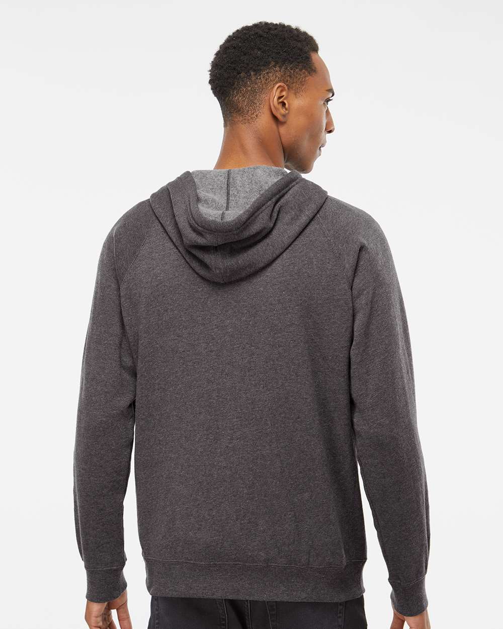 Independent Trading Co.-PRM33SBZ-Special Blend Raglan Full-Zip Hooded Sweatshirt - Image 13