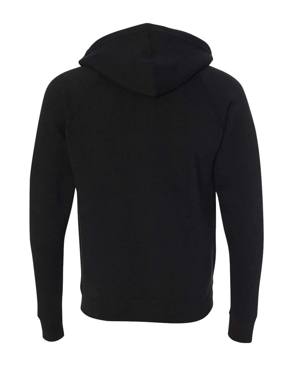 Independent Trading Co.-PRM33SBZ-Special Blend Raglan Full-Zip Hooded Sweatshirt - Image 2