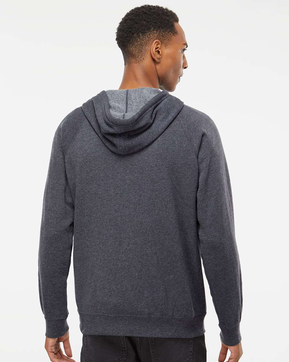 Independent Trading Co.-PRM33SBZ-Special Blend Raglan Full-Zip Hooded Sweatshirt - Image 25