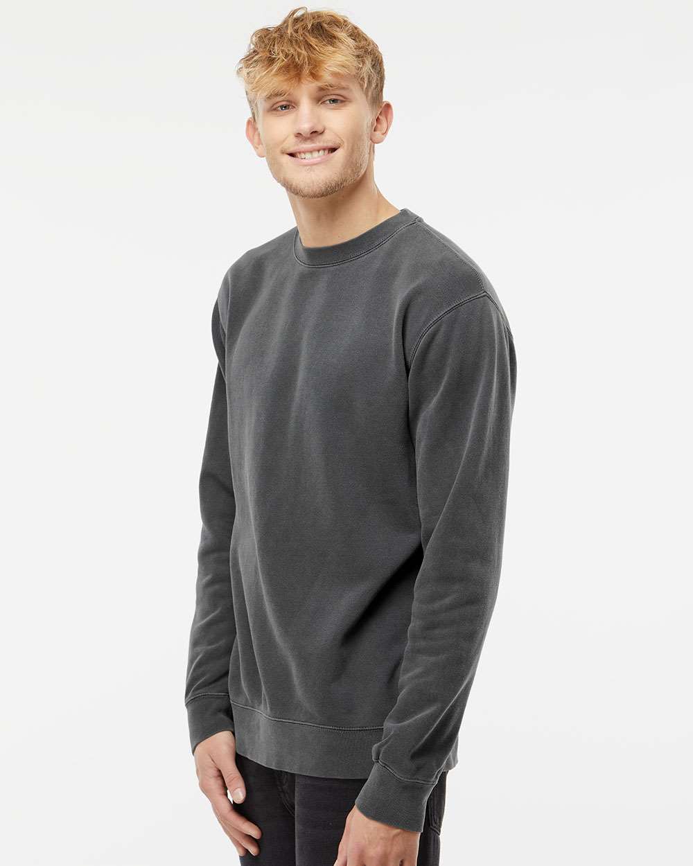 Independent Trading Co.-PRM3500-Midweight Pigment-Dyed Crewneck Sweatshirt - Image 18