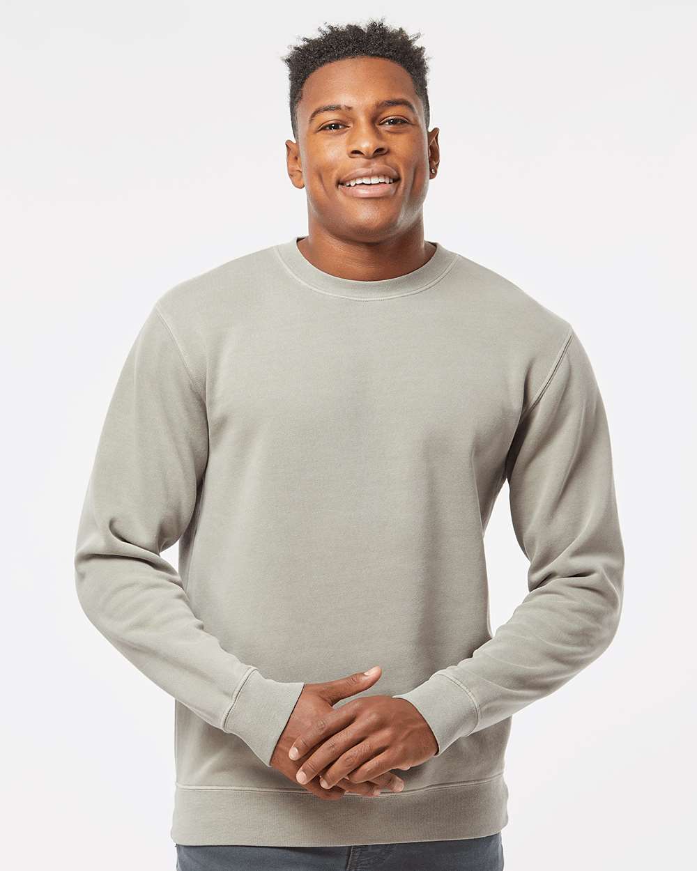 Independent Trading Co.-PRM3500-Midweight Pigment-Dyed Crewneck Sweatshirt - Image 23