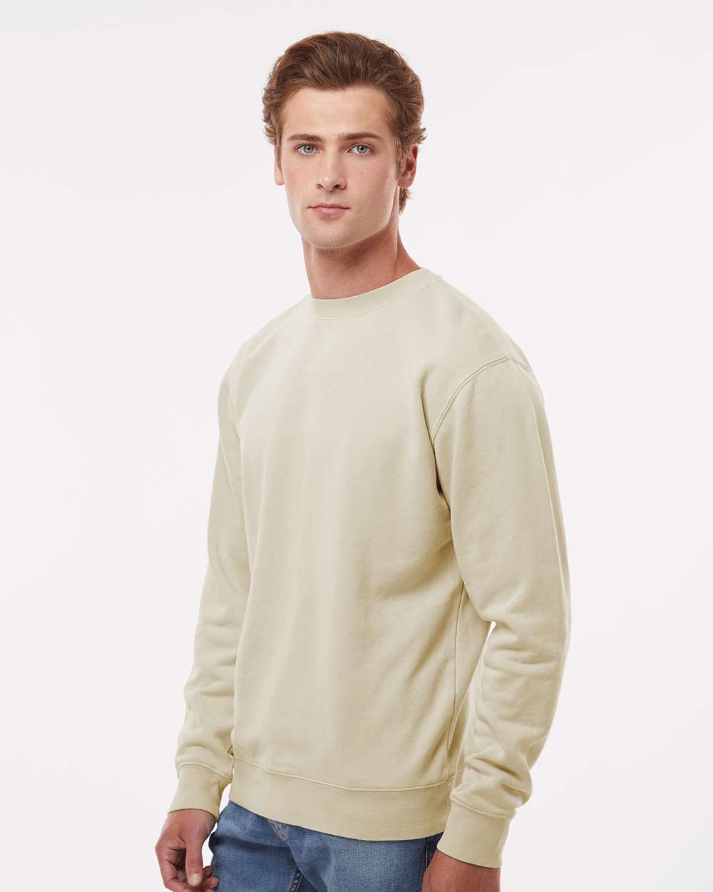 Independent Trading Co.-PRM3500-Midweight Pigment-Dyed Crewneck Sweatshirt - Image 42