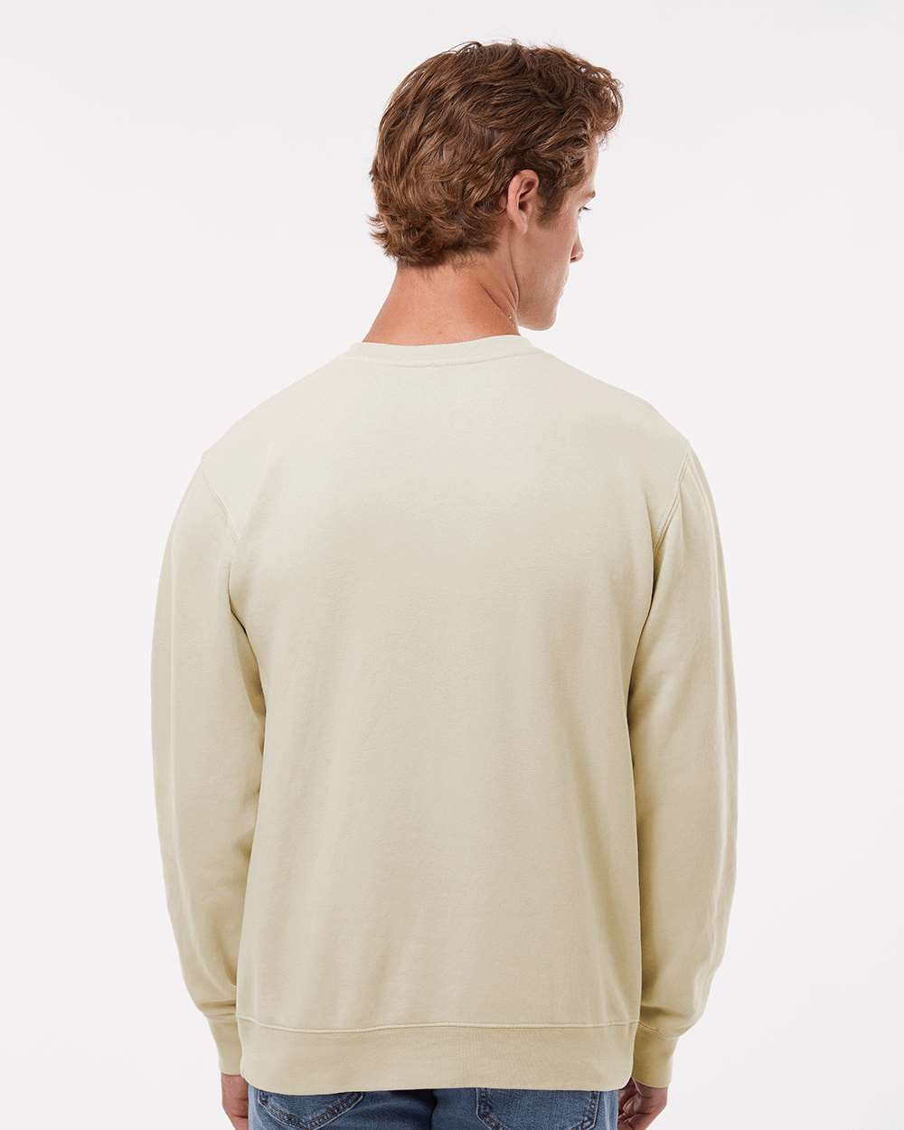 Independent Trading Co.-PRM3500-Midweight Pigment-Dyed Crewneck Sweatshirt - Image 43