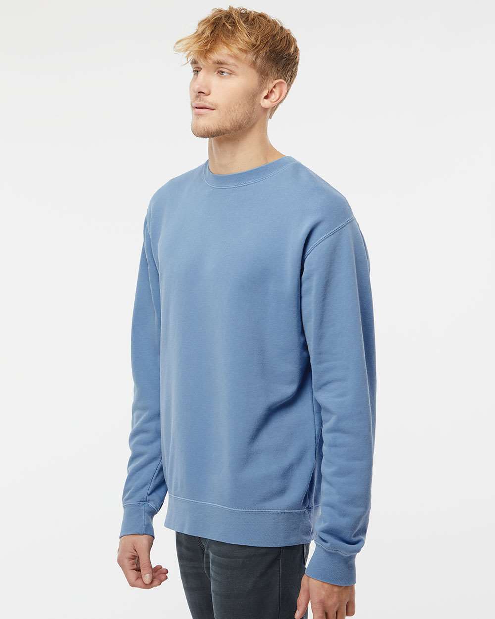 Independent Trading Co.-PRM3500-Midweight Pigment-Dyed Crewneck Sweatshirt - Image 48