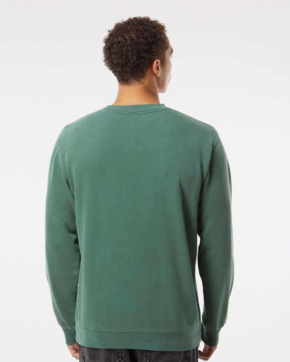 Independent Trading Co.-PRM3500-Midweight Pigment-Dyed Crewneck Sweatshirt - Image 6