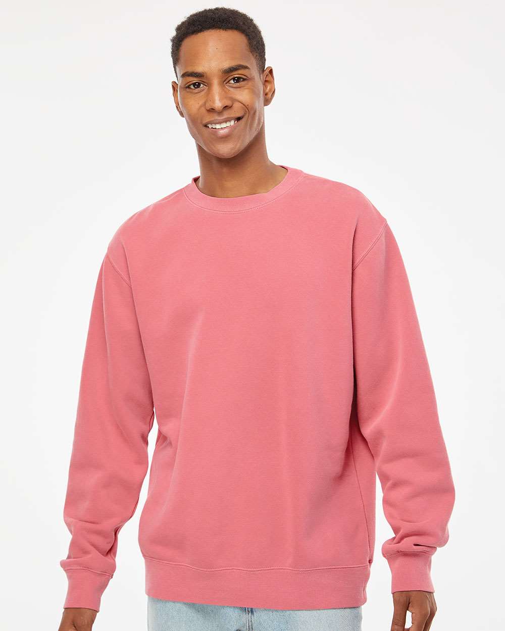 Independent Trading Co.-PRM3500-Midweight Pigment-Dyed Crewneck Sweatshirt - Image 65