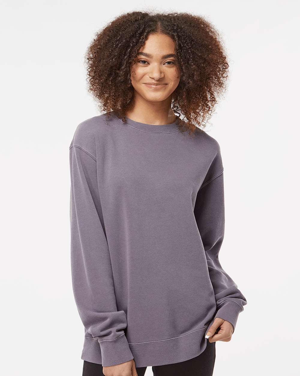 Independent Trading Co.-PRM3500-Midweight Pigment-Dyed Crewneck Sweatshirt - Image 71