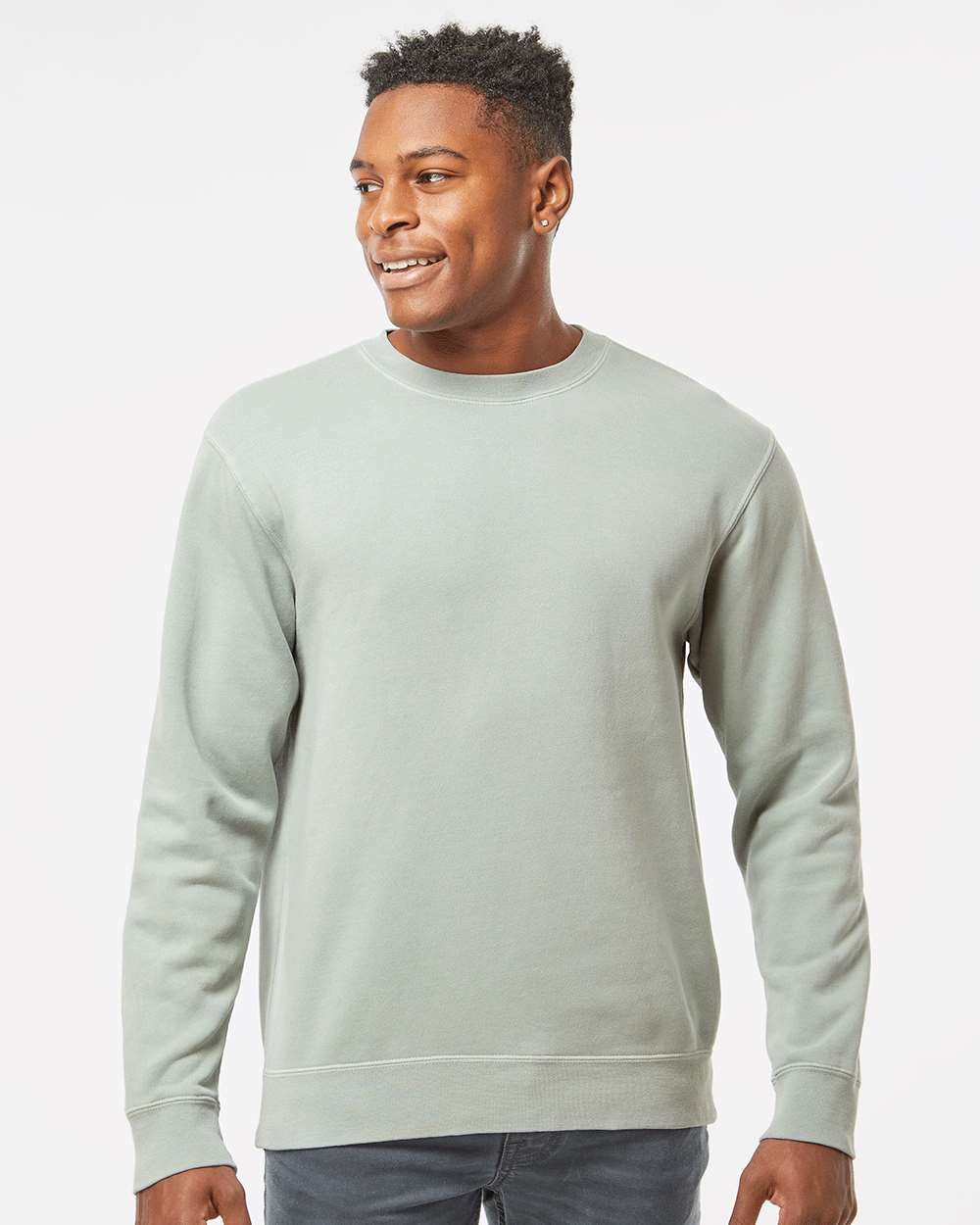 Independent Trading Co.-PRM3500-Midweight Pigment-Dyed Crewneck Sweatshirt - Image 77