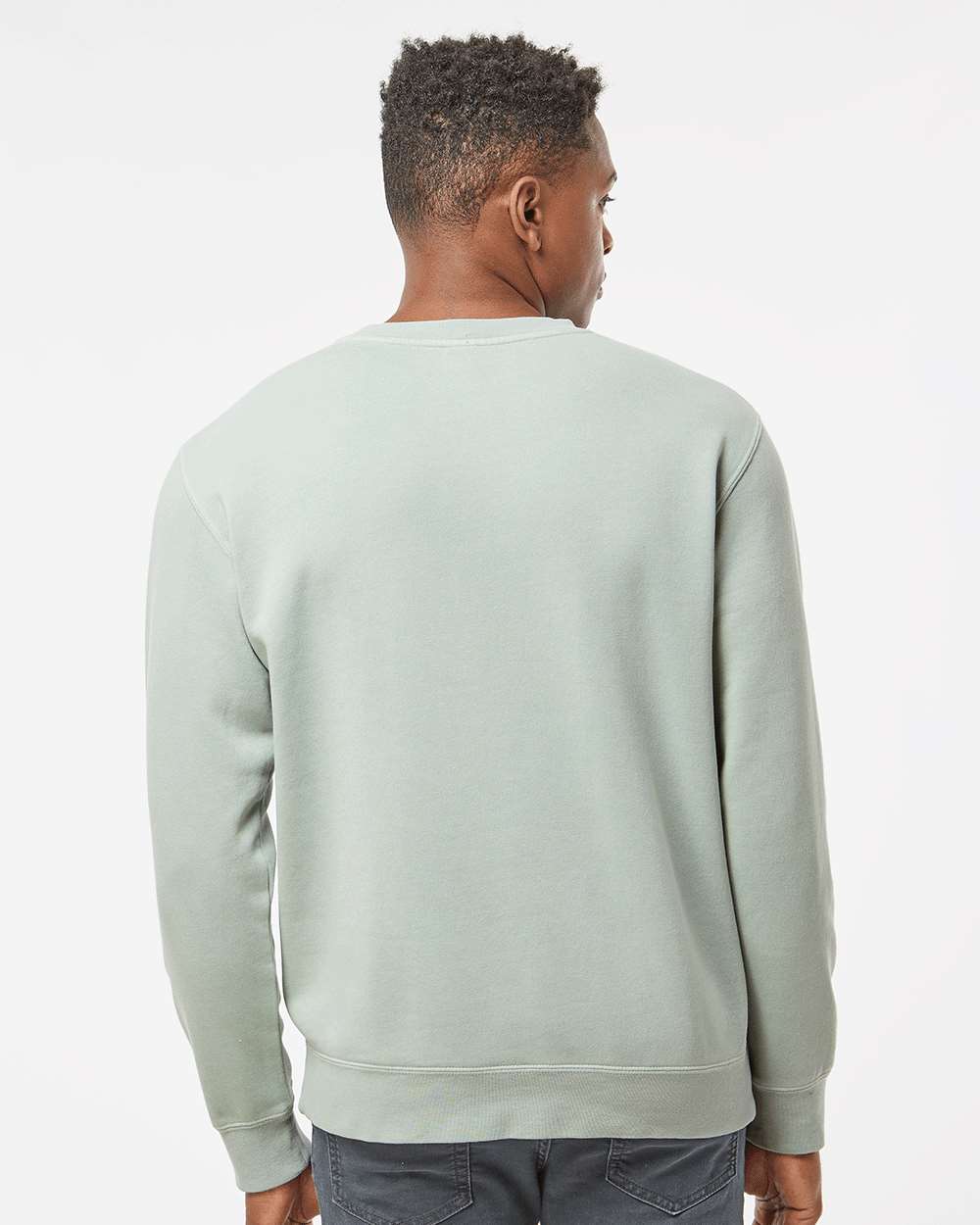 Independent Trading Co.-PRM3500-Midweight Pigment-Dyed Crewneck Sweatshirt - Image 79
