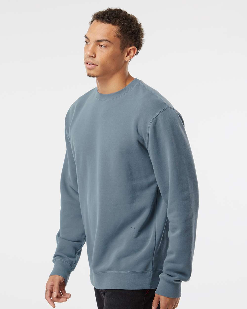 Independent Trading Co.-PRM3500-Midweight Pigment-Dyed Crewneck Sweatshirt - Image 90