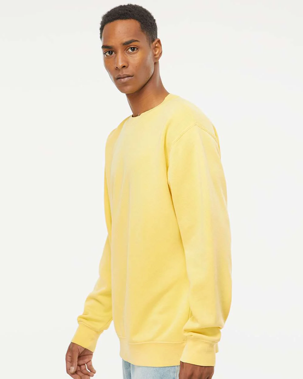 Independent Trading Co.-PRM3500-Midweight Pigment-Dyed Crewneck Sweatshirt - Image 96