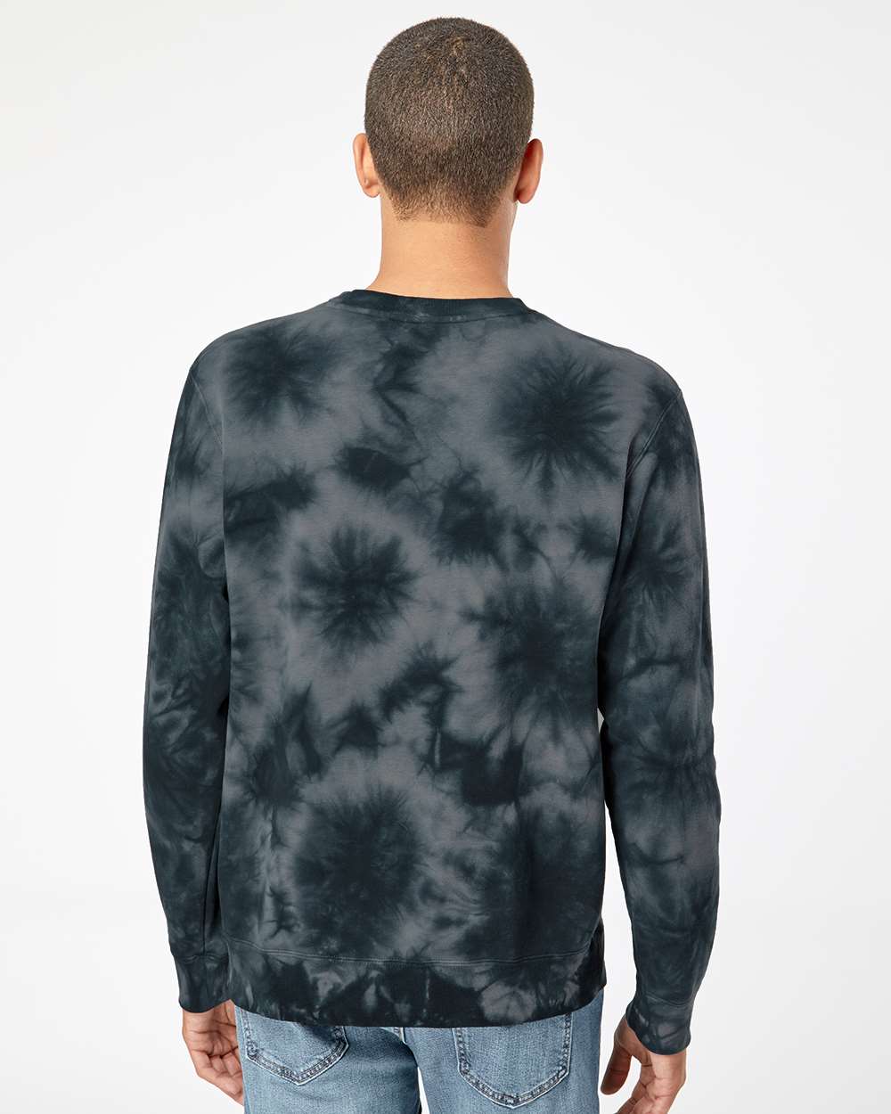 Independent Trading Co.-PRM3500TD-Midweight Tie-Dyed Crewneck Sweatshirt - Image 13