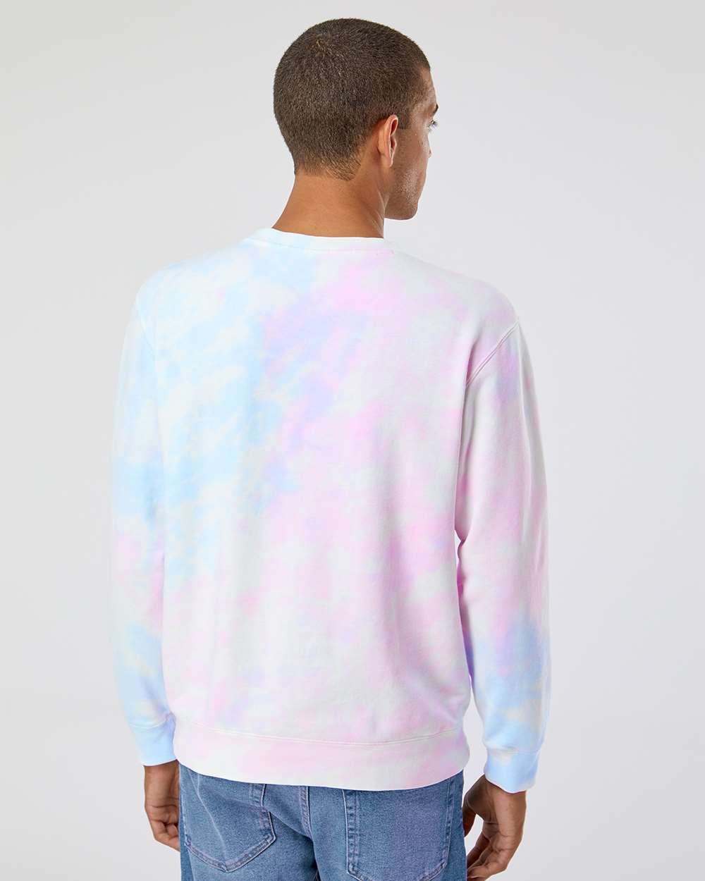 Independent Trading Co.-PRM3500TD-Midweight Tie-Dyed Crewneck Sweatshirt - Image 19