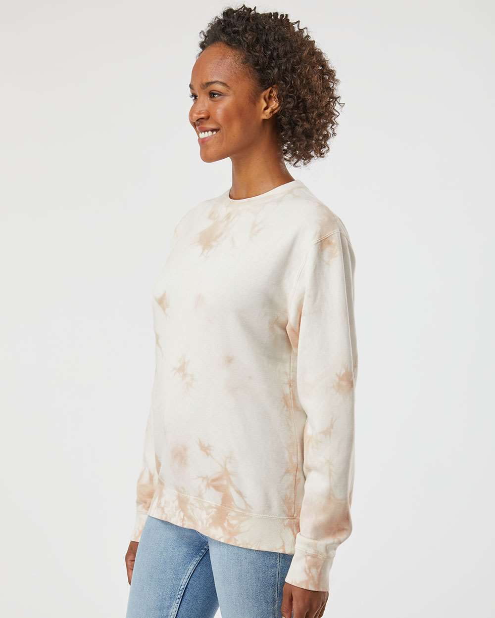 Independent Trading Co.-PRM3500TD-Midweight Tie-Dyed Crewneck Sweatshirt - Image 24