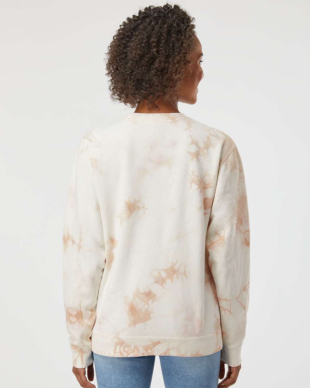 Independent Trading Co.-PRM3500TD-Midweight Tie-Dyed Crewneck Sweatshirt - Image 25