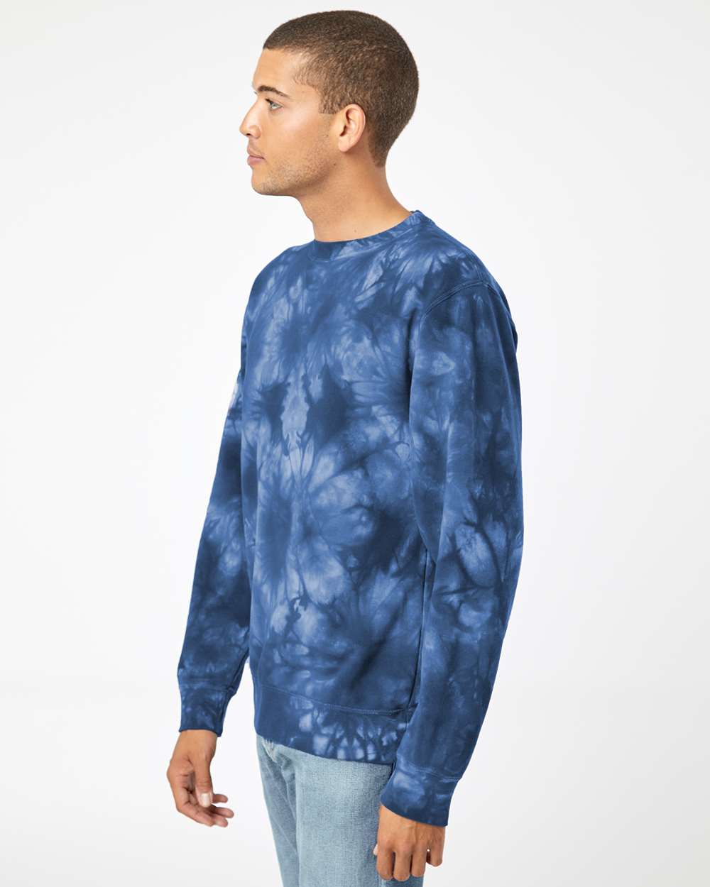 Independent Trading Co.-PRM3500TD-Midweight Tie-Dyed Crewneck Sweatshirt - Image 30