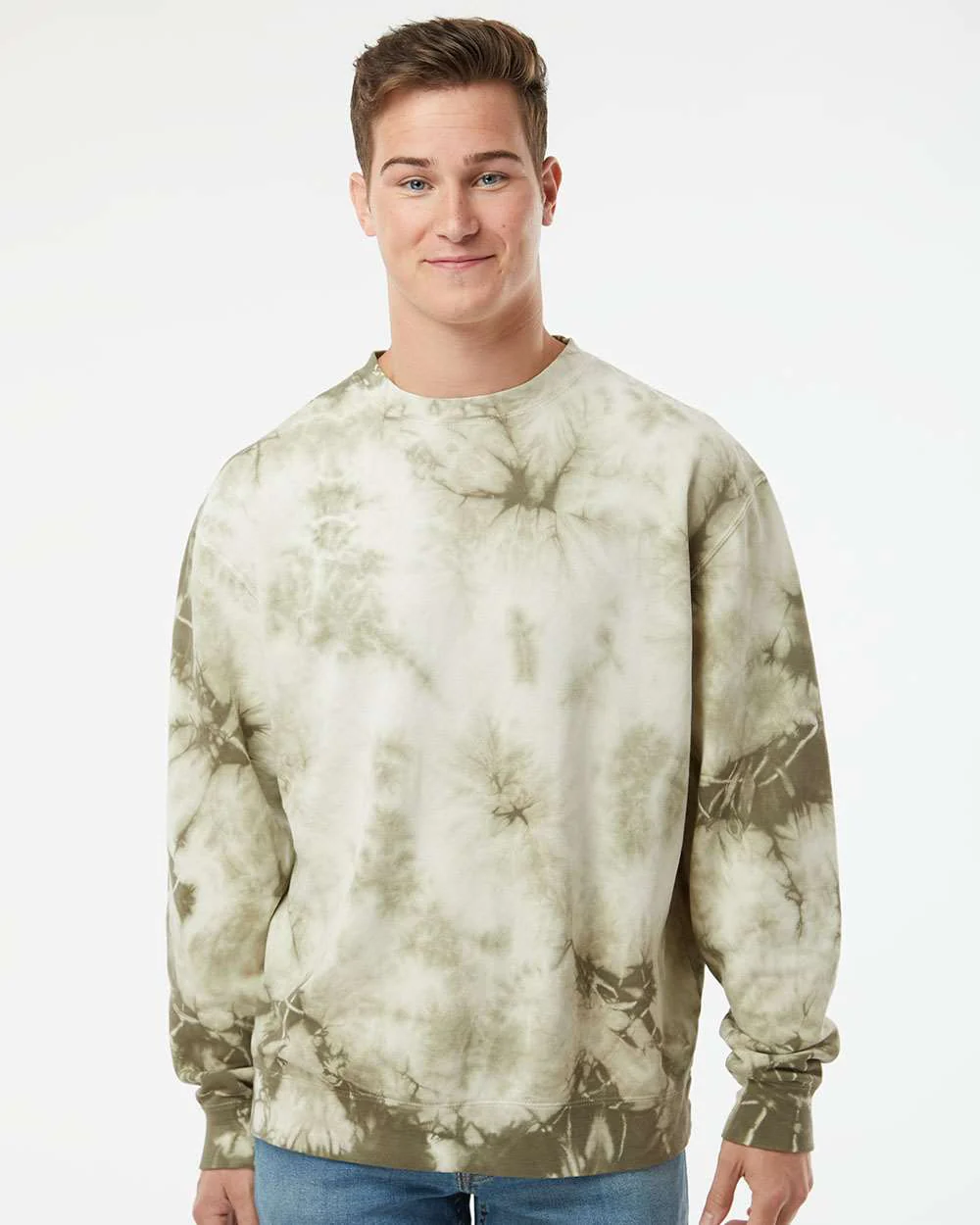 Independent Trading Co.-PRM3500TD-Midweight Tie-Dyed Crewneck Sweatshirt - Image 35