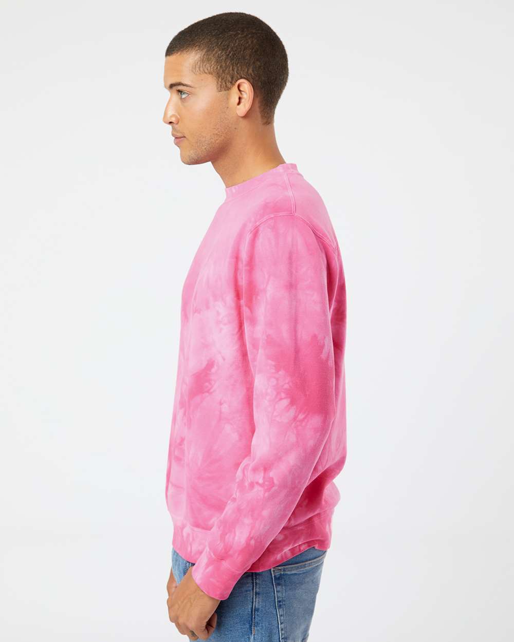 Independent Trading Co.-PRM3500TD-Midweight Tie-Dyed Crewneck Sweatshirt - Image 42
