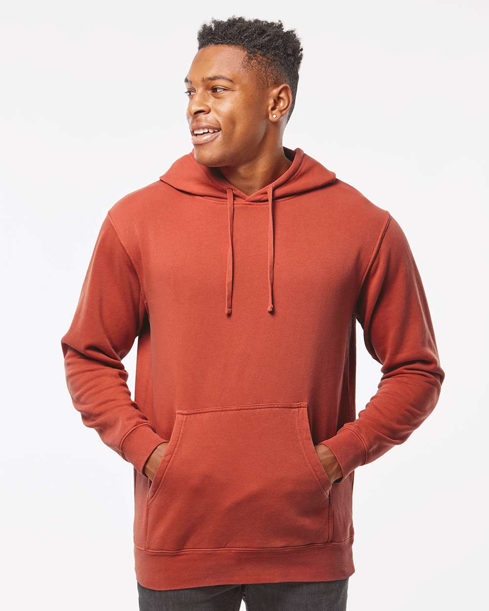 Independent Trading Co.-PRM4500-Midweight Pigment-Dyed Hooded Sweatshirt - Image 11