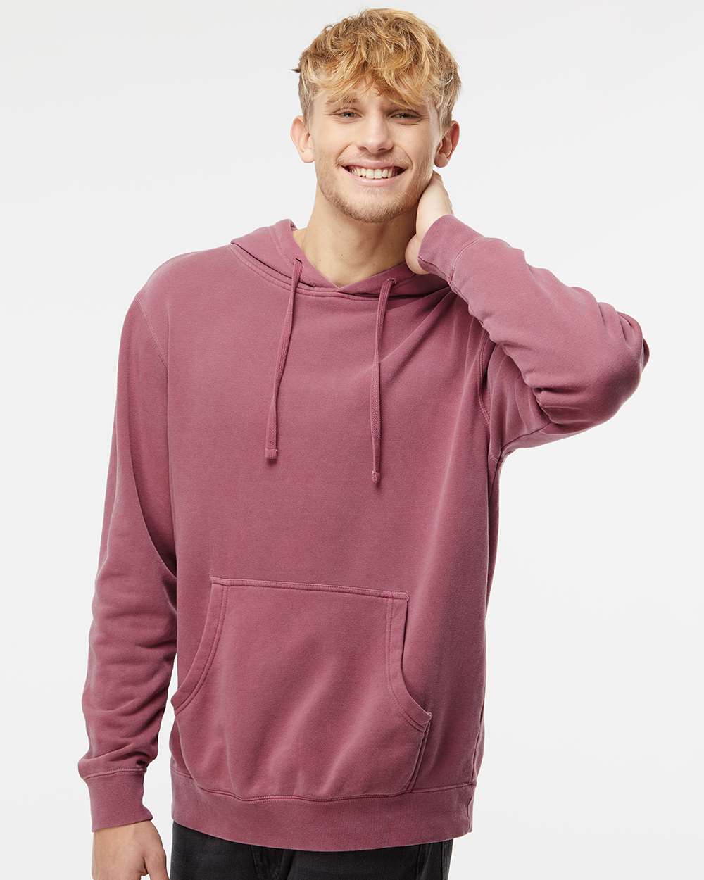 Independent Trading Co.-PRM4500-Midweight Pigment-Dyed Hooded Sweatshirt - Image 53
