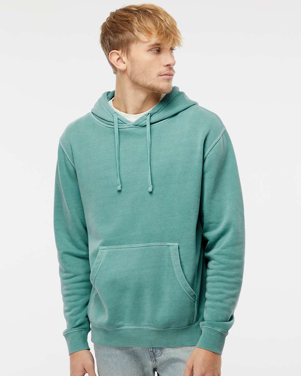 Independent Trading Co.-PRM4500-Midweight Pigment-Dyed Hooded Sweatshirt - Image 59